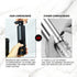 Wine opener with foil cutter no need charge labor saving opener wine Manual corkscrew wing corkscrew