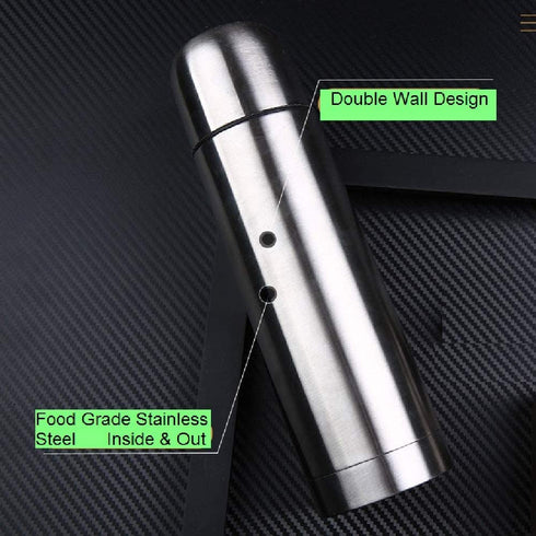 Leberna 34 Ounce Coffee Thermos | Large Thermal Water Bottle for Tea Hot & Cold Drinks | Stainless Steel Vacuum Sealed Insulated Thermos Water Flasks Bottles for Work & Travel Termo Para Cafe Bebes