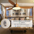 35T Ceiling Fan Remote Control Replace Hampton Bay Harbor Breeze FAN-35T FAN53T Fan-HD5, Only Transmitter