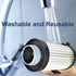 HQRP 2-Pack Washable Filter Compatible with Eureka Optima 431 437 431BX 431F 437AZ 431DX 433A 431A 431AX 431AXZ 431B 433B 433BE 433BET 437AXZ Lightweight Vacuums