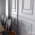 Ekena Millwork PNL20X24AS-02 20"W x 24"H x 1/2"P Ashford Molded Scalloped Wainscot Wall Panel
