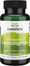 Swanson Full Spectrum Lemongrass 400 Milligrams 60 Capsules