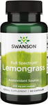 Swanson Full Spectrum Lemongrass 400 Milligrams 60 Capsules