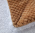 SOCHOW Waffle Sherpa Fleece Throw Blanket, Super Soft Fuzzy Warm, Lightweight Fluffy Reversible Plush Blanket for Bed Sofa Couch, 50 x 60 Inches Camel