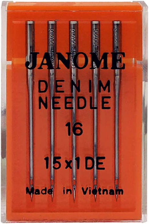 Janome Sewing Machine Needle Denim Size 16