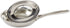 RSVP International Endurance Universal Lid with Glass Insert, Stainless Steel, Fits 5.5" - 9" | Secure Tempered Glass | Fits Frying, Sauté, Sauce, Stock Pots & Pans | Dishwasher & Oven Safe
