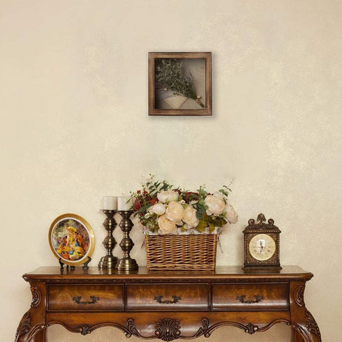 Freezing point Shadow Box Frame 8x8 Shadow Boxes Display Case with Linen Back Memorabilia Awards Medals Bouquet Photos Badge Memory Box Carbonized Small