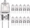 G8 Light Bulbs 20Watt 120Volt Halogen Light Bulb G8 Base Bi-Pin Shorter 1-3/8" (1.38") Length 20W T4 JCD Warm White Under Cabinet Puck Lighting Replacements,10Pack