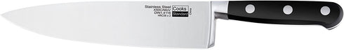Cooks Standard 8-Inch/20cm Stainless Steel Chef's Kitchen Knife, Multi Purpose 8-Inch, 8", Black