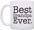 Father's Day Gift Best Grandpa Ever Birthday Gift Gift Coffee Mug Tea Cup White