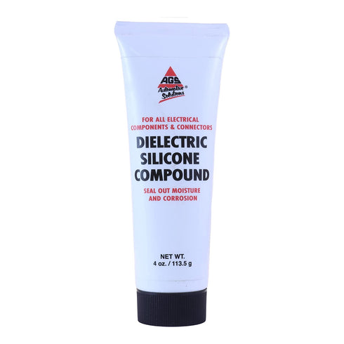 AGS Dielectric Silicone Grease Compound for All Electrical Components & Connectors - 4 oz Tube