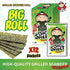 Big Crispy Seaweed Snack Sheets by Tao Kae Noi | Classic Thai Seaweed Chip | Healthy Nori Snacks for Kids and Adults | 12 Individually Wrapped Sheets per Box, 3.2g each
