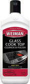 Weiman Glass Cooktop Heavy Duty Cleaner & Polish - Shines and Protects Glass/Ceramic Smooth Top Ranges with its Gentle Formula - 10 Oz., Clear