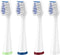 Replacement Brush Heads for Smile Bright Platinum Sonic Electric Toothbrush, Soft Bristles, 4-Pack