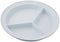 Sammons Preston Partitioned Scoop Dish, Melamine Divided Plate for Kids, Elderly, and Disabled, Divided Sections for Portion Control and Easy Scooping Walls for Limited Mobility, Adaptive Plate, Model:55502