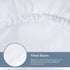 FILORA Indoor Air Conditioner Cover Window AC Units Covers for Inside 17 x 13 x 3 inches(L x H x D) White