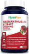 Siberian Rhubarb 10:1 Extract 2500mg - 200 Veggie Capsules (Vegetarian, Non-GMO & Gluten-Free)