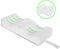 Adjustable Leg & Knee Memory Foam Pillow with Layered Design for Orthopedic ,Sciatica, Back Pain, Spine Pain, Leg Pain, Hip Joint Pain Relief, Knee Pillow with Washable & Breathable Cover