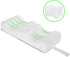 Adjustable Leg & Knee Memory Foam Pillow with Layered Design for Orthopedic ,Sciatica, Back Pain, Spine Pain, Leg Pain, Hip Joint Pain Relief, Knee Pillow with Washable & Breathable Cover