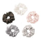 LILYSILK Silk Hair Scrunchies for Frizz&Breakage Prevention, 100% Mulberry Silk Hair Ties No Damage, Elastic Silk ponytail Holders, 5Pcs, Random Color