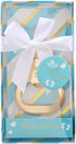 12 Pack Baby Shower Party Favors Botttle Opener for Guest,Baby Shower Souvenir Baby Shower Favors for Boy Bottle Opener for Birthday Keepsake Creative Party Decoration (Blue, 12)