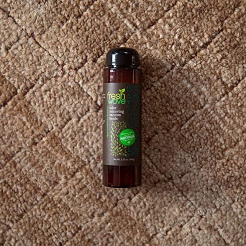 Fresh Wave Vacuum Odor Eliminating & Deodorizer Beads, 5.25 oz. | Safer Odor Relief | Natural Plant-Based Odor Eliminator | Odor Absorbers for Home | Keeps Vacuum Fresh Between Uses