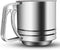 NPYPQ 5-Cup Stainless Steel Flour Sifter for Baking
