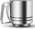 NPYPQ 5-Cup Stainless Steel Flour Sifter for Baking