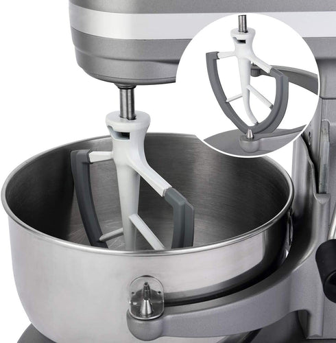 Flex Edge Beater for KitchenAid Bowl-Lift Stand Mixer - 6 Quart Flat Beater Paddle with Flexible Silicone Edges