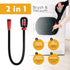 MagiLint Dryer Vent Cleaner Kit - 2 in 1 Brush and Vacuum Attachment for Cleaning Dryer Lint Trap - Universal Flexible Crevice Tool for Lint Remover - Universal Hose Adapter Cleaner
