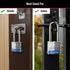 Master Lock 3DLH Outdoor Padlock with Key, 1 Pack