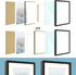 Golden State Art, 12x16 Picture Frame - Ivory Mat for 8x12 Photo - Sawtooth Hangers for Wall Display - Great for Family Photos, Portraits, Baby Pictures (Black)