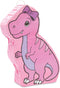 Pink Dinosaur Pinata for Girls T-Rex Birthday Party Supplies(16.5 x 13 x 3 In)