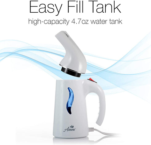 Handheld Steamer for Clothes | 7-in-1 Powerful Steamer Wrinkle Remover | Clean, Refresh, Treat, Defrost | Steamer Garment and Soft Fabric w/ 60-Second Heat-Up. Portable, Travel
