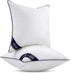 Siluvia 18"x18" Pillow Inserts Set of 2 Decorative 18 Pillow Inserts-Square Interior Sofa Throw Pillow Inserts with 100% Cotton Cover Couch Pillow (2, 18"x18" ,2Pack)