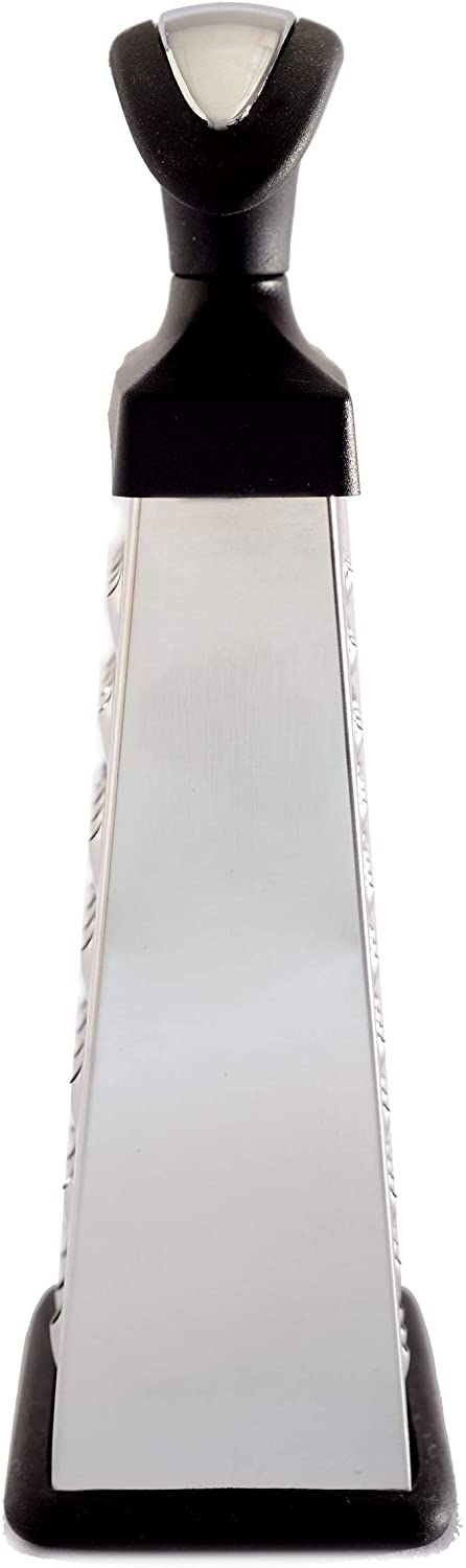 Norpro Mini Grip-EZ Slim Grater with 3 Surfaces, Silver