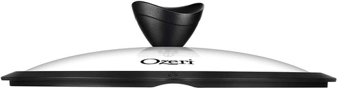 Ozeri, Tempered Glass Earth Fry Pan Lid, 10", Black