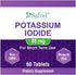 Safrel Potassium Iodide 65 mg, 60 Tablets | Thyroid Support | Made in USA | Non-GMO Verified | Ki Pills Potassium Iodine Tablets - YODO Naciente (60 Count (Pack of 1))