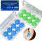 Ear Plugs for Sleeping Swimming, 8 Pair Reusable Silicone Moldable Noise Cancelling Earplugs for Shooting Range, Swimmers, Snoring, Concerts, Airplanes, Travel, Work, Studying