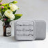 DesignSter Travel Ring Organizer Box - Premium Handmade Velvet Jewelry Storage Case/Small Portable Jewellery Earring Gift Collection for Wedding Birthday Christmas Day