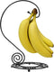 Blue Donuts Banana Hanger Farmhouse Banana Holder Tree Stand Hook for Kitchen Countertop, Kitchen Accessories, Black Banana Stand
