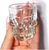 King International 1.5 Oz Shot Glass , Skull Face Heavy Base Shot Glass Set, Whiskey Shot Glass 6-Pack Perfect for Wine Tasting, Tequila, Shooter, Cocktail Pourer, Jigger-clear glass shot glasses-60ml