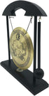 Mose Cafolo Zen Art Brass Feng Shui Desktop Table Gong, Dragon with Taiji Symbols, Makes Clear Sound, Collectible Figurines