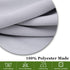 MIULEE Room Darkening Curtains, Thermal Insulated Drapes Solid Grommet Top Set Light Blocking Blackout Curtain for Living Room/Bedroom, 2 Panels 52 x 63 inch Greyish White