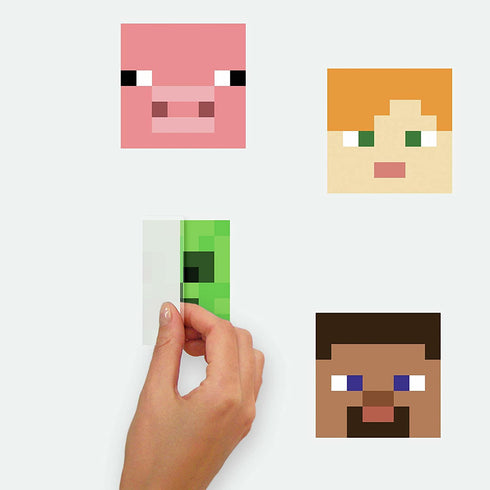 RoomMates RMK5006SCS Minecraft Peel and Stick Wall Decals
