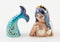 Beautiful Mermaid Princess Salt and Pepper Shaker Set