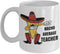 NACHO AVERAGE TEACHER WHITE GIFT MUG