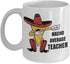NACHO AVERAGE TEACHER WHITE GIFT MUG