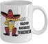 NACHO AVERAGE TEACHER WHITE GIFT MUG