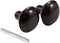 Defender Security E 2499 Door Knob Set with Spindle, Oil Rubbed Bronze,(Pack of 1)